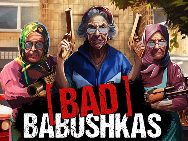 slot-10 Bad Babushkas drei Großmütter Pistolen