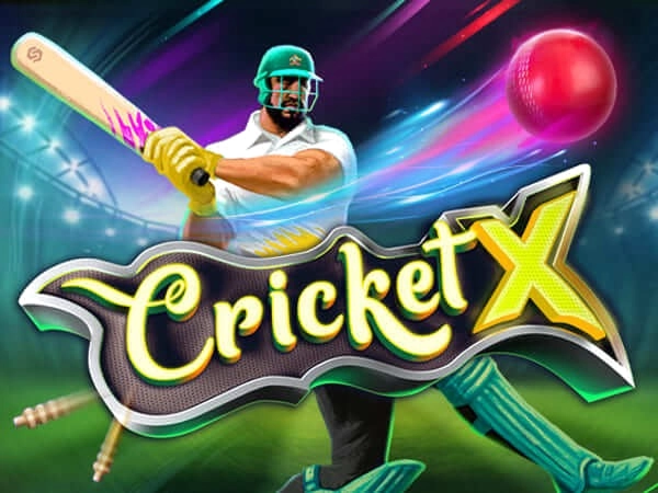 slot-8 Cricket X Batsman Schläger roter Ball