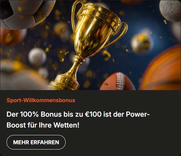 welcome-bonus-3 Sport-Willkommensbonus 100% bis €100 Trophäe